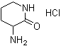 结构式 CAS# 138377-80-7, 3-氨基-2-哌啶酮盐酸盐