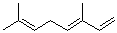 structure of CAS# 13877-91-3, (3E)-beta-ocimene;3,7-Dimethyl-1,3,6-octatriene