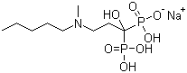 结构式 CAS# 138926-19-9, 伊班膦酸钠