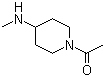 structure of CAS# 139062-96-7, 1-Acetyl-4-(methylamino)piperidine