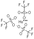 structure of CAS# 139177-63-2, Tris(triflato)holmium;Holmium(III) triflate; Holmium(III) trifluoromethanesulfonate