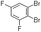 结构式 CAS# 139215-43-3, 1,2-二溴-3,5-二氟苯