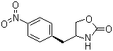 结构式 CAS# 139264-55-4, (S)-4-[(4-硝基苯基)甲基]-2-恶唑烷酮