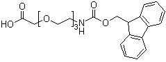 结构式 CAS# 139338-72-0, 5,8,11-三氧杂-2-氮杂十三碳二酸 1-芴甲基酯