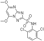 结构式 CAS# 139528-85-1, 磺草唑胺