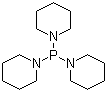 结构式 CAS# 13954-38-6, 亚磷酸三酰哌啶; 三(哌啶-1-基)亚磷酸