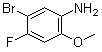 结构式 CAS# 1397237-98-7, 5-溴-4-氟-2-甲氧基苯胺