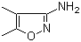 structure of CAS# 13999-39-8, 4,5-Dimethylisoxazol-3-amine;4,5-Dimethyl-1,2-oxazol-3-amine; 3-Amino-4,5-dimethylisoxazole