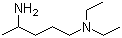 结构式 CAS# 140-80-7, 2-氨基-5-二乙基氨基戊烷