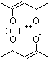 structure of CAS# 14024-64-7, Titanyl 2,4-pentanedionate;Titanium(IV)oxide acetylacetonate