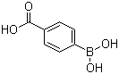 结构式 CAS# 14047-29-1, 4-羧基苯硼酸; 4-羧基苯基硼酸