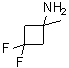 structure of CAS# 1408076-03-8, 3,3-Difluoro-1-methylcyclobutanamine
