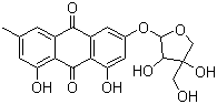 structure of CAS# 14101-04-3, Frangulin B