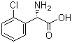structure of CAS# 141315-50-6, L-2-Chlorophenylglycine;(S)-alpha-Amino-(2-chlorophenyl)acetic acid; L-(+)-2-Chlorophenylglycine