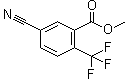 结构式 CAS# 1415089-89-2, 5-氰基-2-(三氟甲基)苯甲酸甲酯