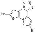 structure of CAS# 1415761-37-3, 5,8-Dibromodithieno[3',2':3,4;2'',3'':5,6]benzo[1,2-c][1,2,5]thiadiazole