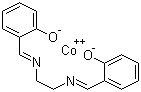 structure of CAS# 14167-18-1, [Bis(salicylidene)ethylenediamine]cobalt;[2,2'-[Ethane-1,2-diylbis(nitrilomethylidene)]diphenolato]cobalt(II); [Bis(salicylidene)ethylenediaminato]cobalt; [N,N'-Bis(salicylidene)ethane-1,2-diaminato]cobalt(II); [N,N'-Bis(salicylidene)ethylenediaminato]cobalt; [N,N'-Disalicylideneethylenediamine]cobalt; [N,N'-Ethylenebis(salicylaldehyde iminato)]cobalt(II)