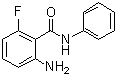 结构式 CAS# 1417456-04-2, 2-氨基-6-氟-N-苯基苯甲酰胺