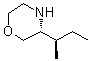 结构式 CAS# 1417788-92-1, (3R)-3-[(1R)-1-甲基丙基]吗啉