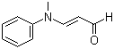结构式 CAS# 14189-82-3, 3-(N-苯基-N-甲基)氨基丙烯醛