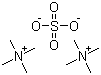 structure of CAS# 14190-16-0, Tetramethylammonium sulfate;Bis(tetramethylammonium) sulfate