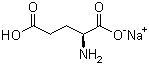 structure of CAS# 142-47-2, L-(+)Sodium glutamate;L-Glutamic acid monosodium salt; Sodium hydrogen glutamate; Monosodium-L-glutamate