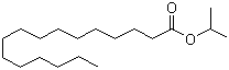 structure of CAS# 142-91-6, Isopropyl palmitate;Isopropyl hexadecanoate