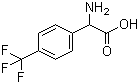 4-(Trifluoromethyl)-DL-phenylglycine molecular structure (CAS 142012-65-5)