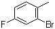 结构式 CAS# 1422-53-3, 2-溴-4-氟甲苯