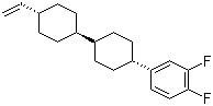 structure of CAS# 142400-92-8, trans,trans-4-(3,4-Difluorophenyl)-4'-vinylbicyclohexyl