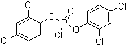 structure of CAS# 14254-41-2, Bis(2,4-dichlorophenyl) chlorophosphate