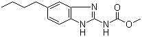 结构式 CAS# 14255-87-9, 帕苯咪唑; 虫帕唑; 5-丁基-2-苯并咪唑氨基甲酸甲酯