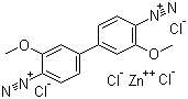 结构式 CAS# 14263-94-6, 固蓝 B