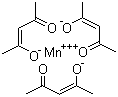 结构式 CAS# 14284-89-0, 乙酰丙酮锰