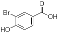 结构式 CAS# 14348-41-5, 3-溴-4-羟基苯甲酸