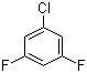 结构式 CAS# 1435-43-4, 3,5-二氟氯苯; 1-氯-3,5-二氟苯
