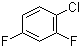 结构式 CAS# 1435-44-5, 2,4-二氟氯苯