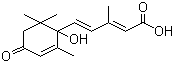 Abscisic acid molecular structure (CAS 14375-45-2)