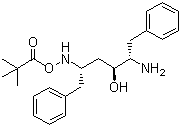 结构式 CAS# 144163-85-9, [(1S,3S,4S)-4-氨基-3-羟基-5-苯基-1-(苯甲基)戊基]氨基甲酸叔丁酯