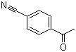 structure of CAS# 1443-80-7, 4'-Cyanoacetophenone;4-Acetylbenzonitrile