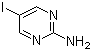 结构式 CAS# 1445-39-2, 2-氨基-5-碘嘧啶