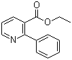 结构式 CAS# 144501-28-0, 2-苯基烟酸乙酯