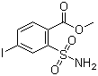 structure of CAS# 144550-79-8, 2-(Aminosulfonyl)-4-iodobenzoic acid methyl ester
