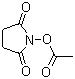 结构式 CAS# 14464-29-0, 乙酸-N-琥珀酰亚胺酯