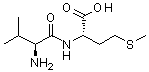 结构式 CAS# 14486-09-0, L-缬氨酰-L-蛋氨酸