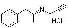 structure of CAS# 14611-52-0, Selegiline hydrochloride ;R-(-)-Deprenyl hydrochloride; (R)-(-)-N,alpha-Dimethyl-N-(2-propynyl)phenethylamine hydrochloride