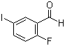 结构式 CAS# 146137-76-0, 2-氟-5-碘苯甲醛; 5-碘-2-氟苯甲醛