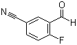 结构式 CAS# 146137-79-3, 5-氰基-2-氟苯甲醛