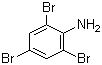 structure of CAS# 147-82-0, 2,4,6-Tribromoaniline;2,4,6-Tribromobenzenamine