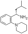 structure of CAS# 147769-93-5, (S)-3-Methyl-1-(2-piperidin-1-ylphenyl)butylamine